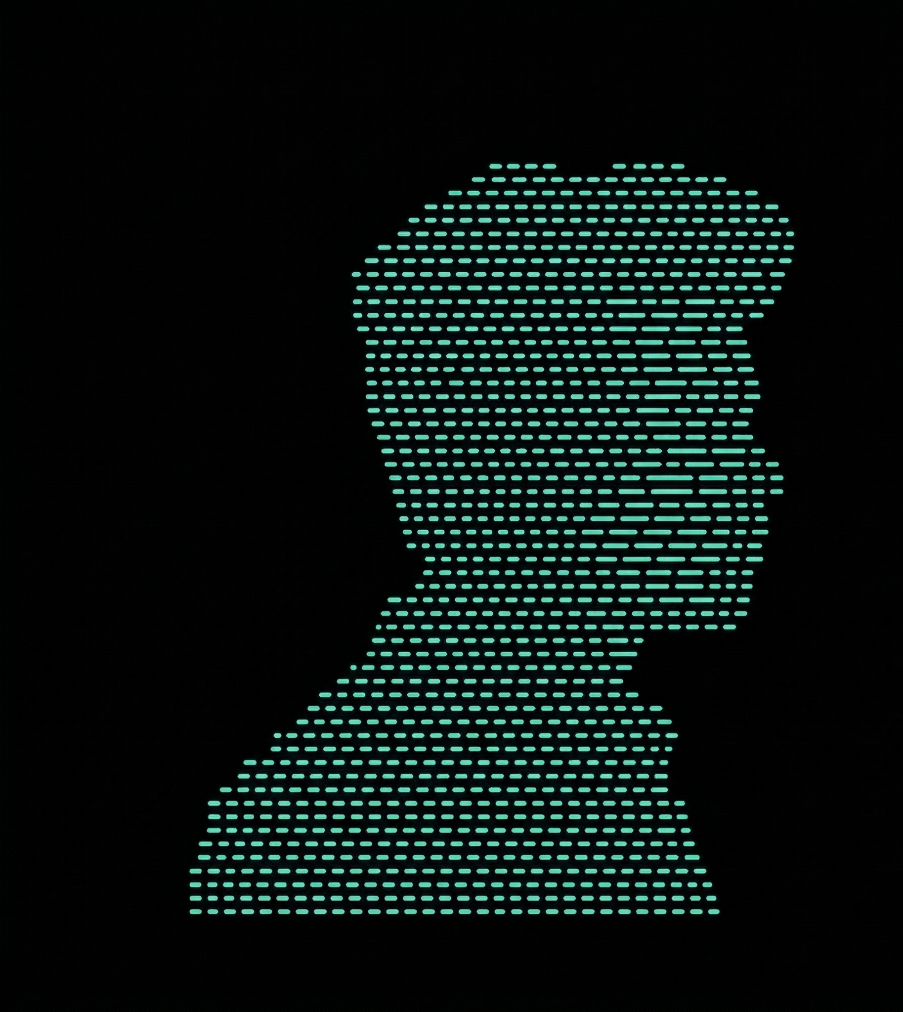 Abstract Profile Portrait